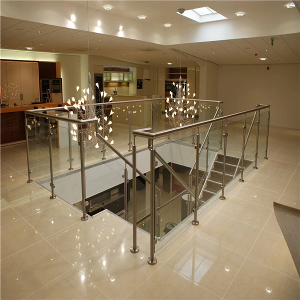 Modern Glass Railing and Aluminum Post Glass Railing