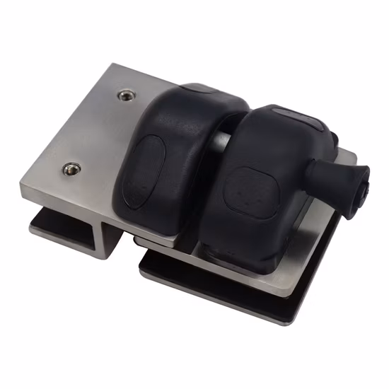 スイミングプール用のフレームレスガラス床手すり