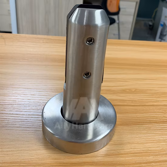 SS304 ガラス手すりタップ用 10-12mm 精密鋳造フェンス