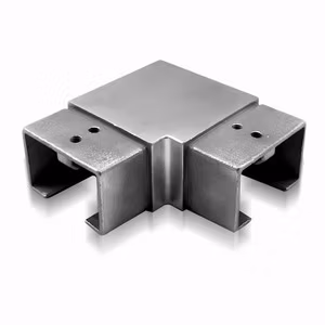 スリットパイプ付きステンレス鋼管エンドキャップ/手すり手すり/ガラス手すり/手すりパイプ