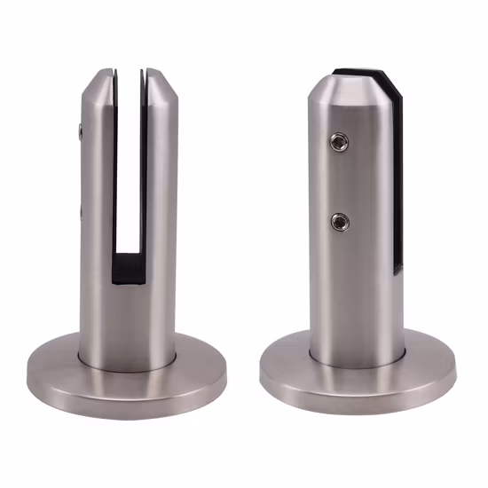 ステンレス鋼の正方形の手すりガラスプールフェンス、Unikimカスタマイズされたモダンなバルコニー