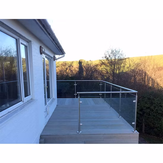 Gaoming 316 ハードウェア U チャンネル ガラス手すり/ガラス プール フェンス キャップ